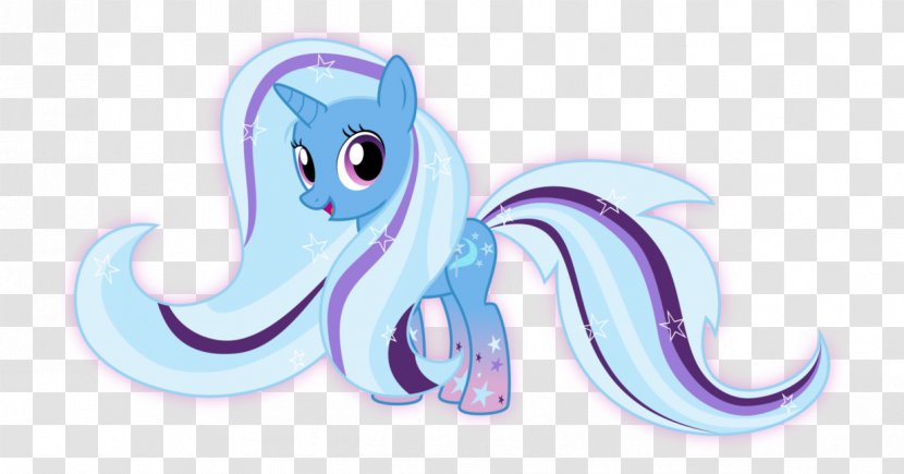 Rainbow Dash Rarity Twilight Sparkle Trixie Pony - Cartoon - Blue Transparent PNG