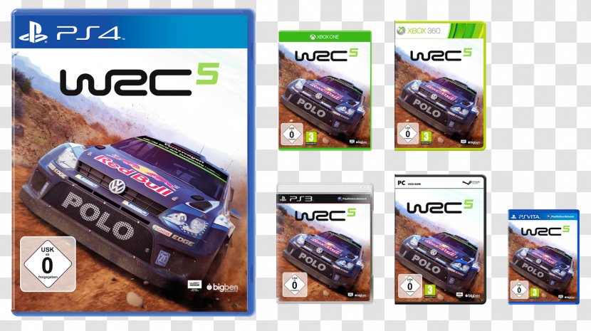 WRC 5 World Rally Championship 6 7 Dirt 4: FIA - Playstation 4 - Volkswagen Polo R Transparent PNG