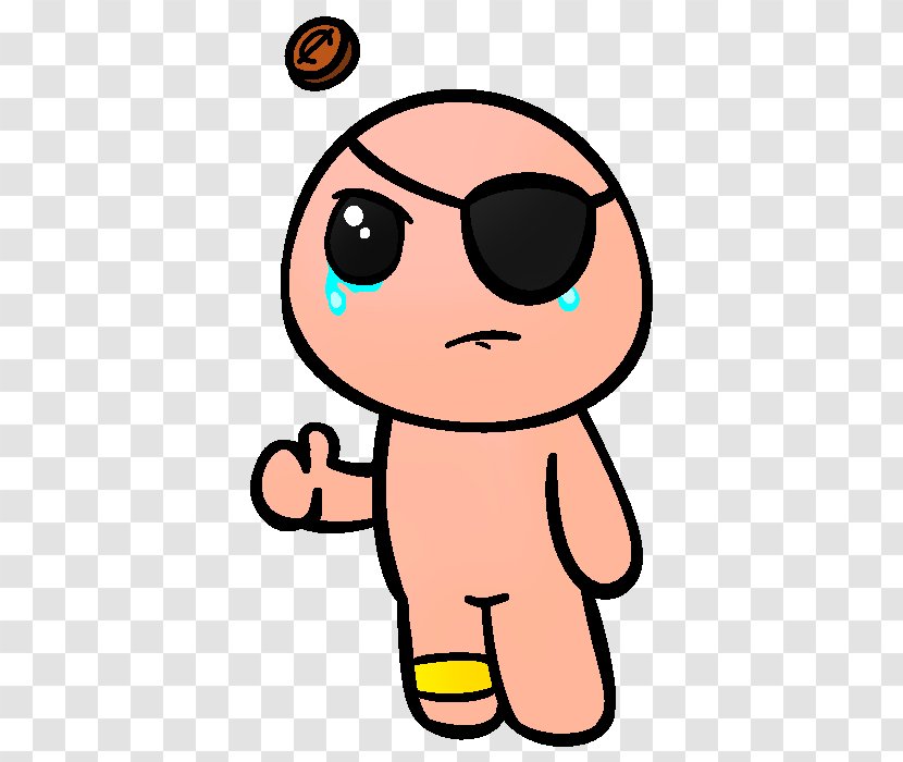The Binding Of Isaac: Afterbirth Plus Fan Art Clip Game - Pink - Willingness Cartoon Isaac Transparent PNG