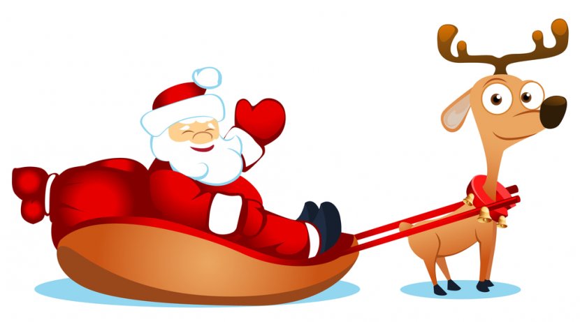 The Atheist's Guide To Christmas Santa Claus Greeting & Note Cards Transparent PNG
