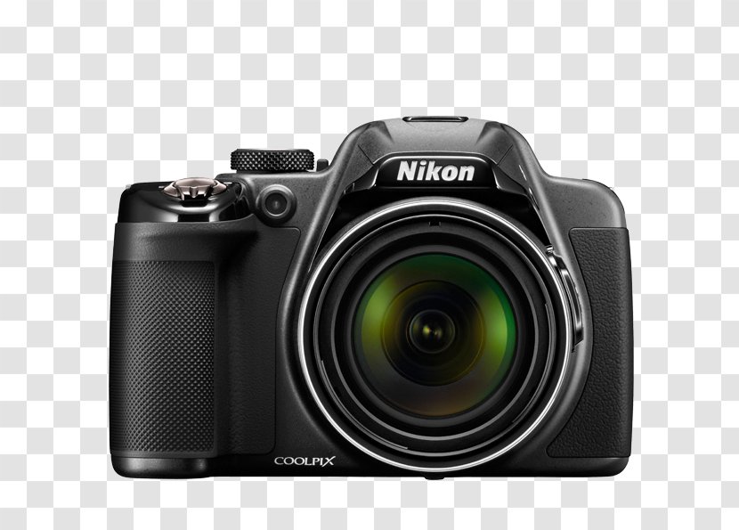 Nikon Coolpix P530 16.1 MP Compact Digital Camera - Single Lens Reflex - 1080pBlack CMOS With 42X Zoom NIKKOR Point-and-shoot CameraCamera Transparent PNG