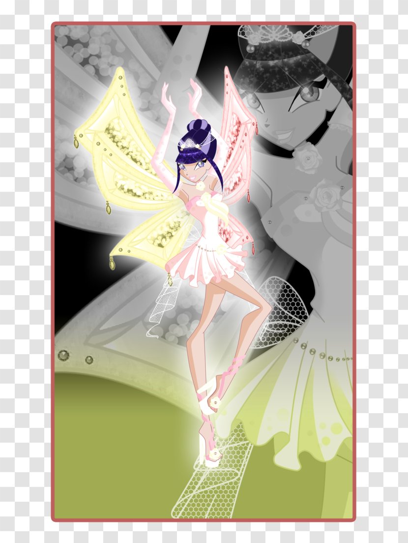 Fairy Cartoon Poster - Flower Transparent PNG