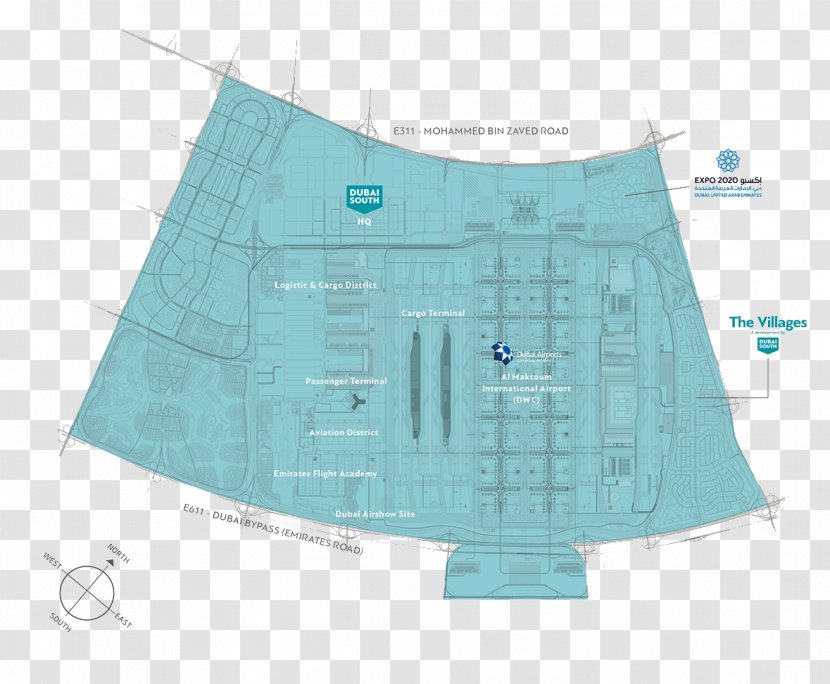 Al Maktoum International Airport Abu Dhabi Dubai Expo 2020 Plan - West Point Transparent PNG