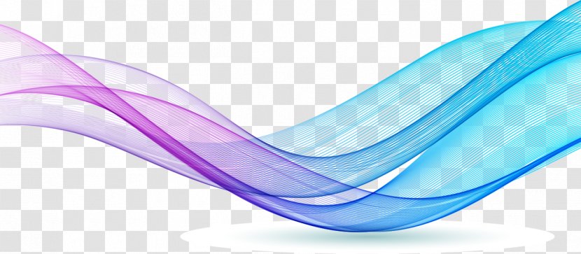 Blue Line Color Pattern - Colorful Lines Transparent PNG