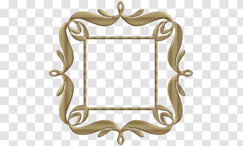 Picture Frames Painting Gold - Writing Transparent PNG