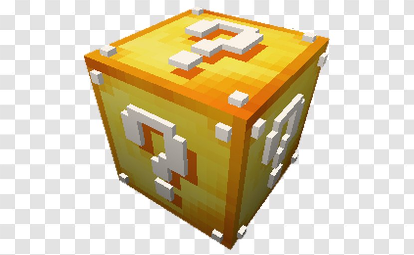 Minecraft: Pocket Edition Lucky Block Mod For Minecraft Maze Roblox - Yellow - Compressed Earth Transparent PNG
