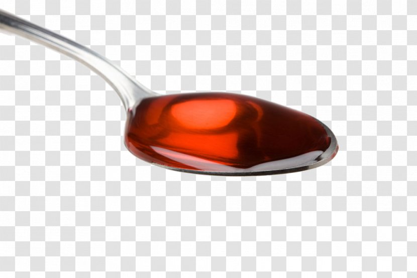 Juice Syrup Cough Pharmaceutical Drug - Orange - Spoon Transparent PNG