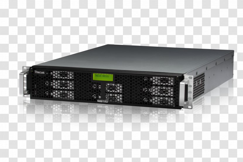 Thecus Network Storage Systems Hard Drives Data Solid-state Drive - 10 Gigabit Ethernet - Server Transparent PNG