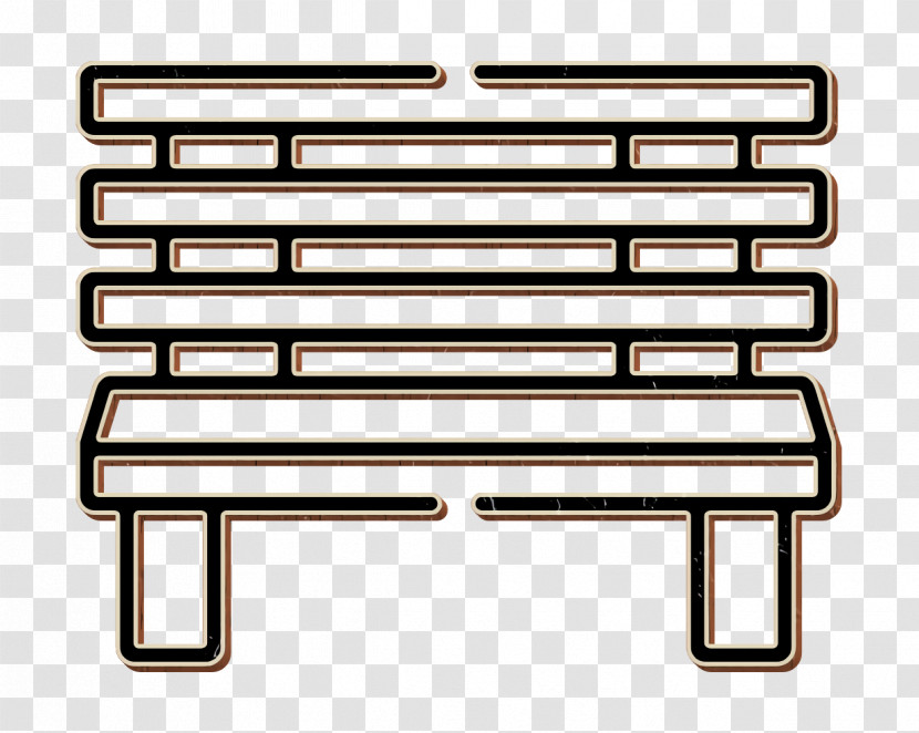 Gardening Icon Bench Icon Transparent PNG
