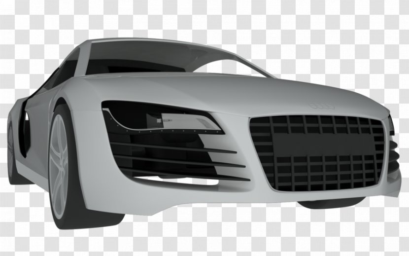 Audi R8 Car Bumper Automotive Design - Wheel Transparent PNG