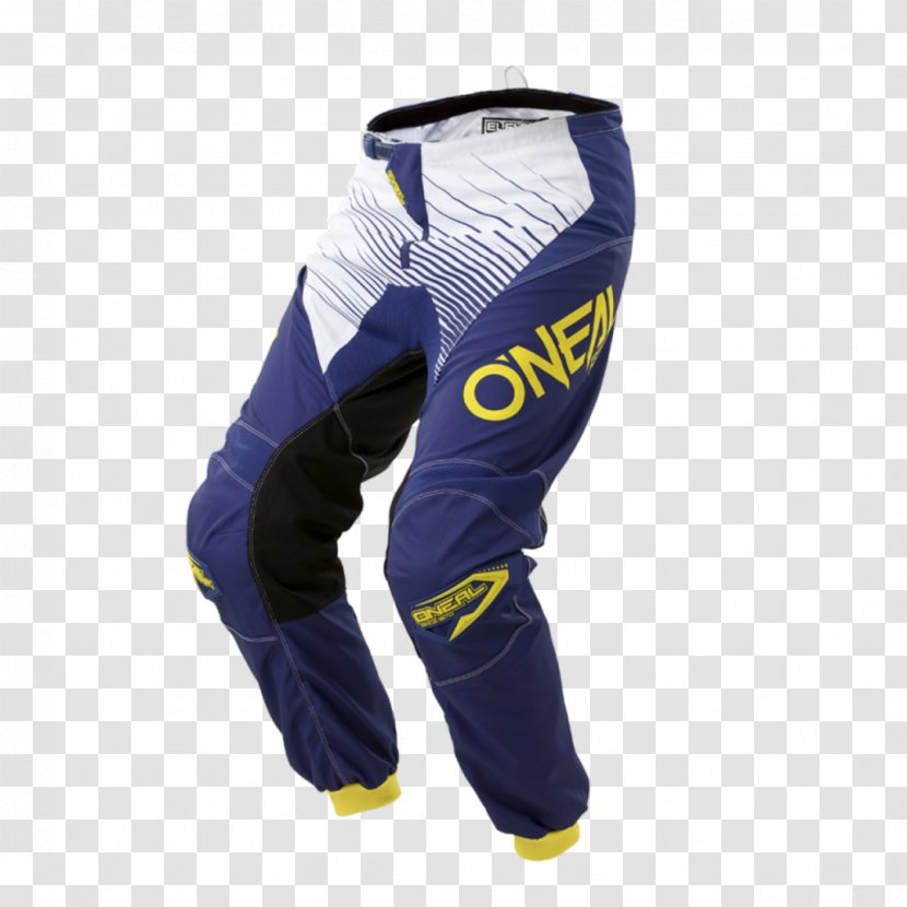 Motocross Pants Clothing Motorcycle Jersey - Protective Gear In Sports Transparent PNG