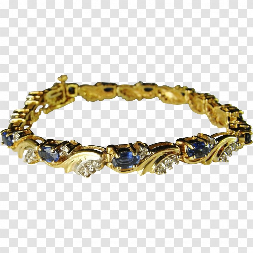 Bracelet Jewellery Bangle Sapphire Diamond - Necklace Transparent PNG