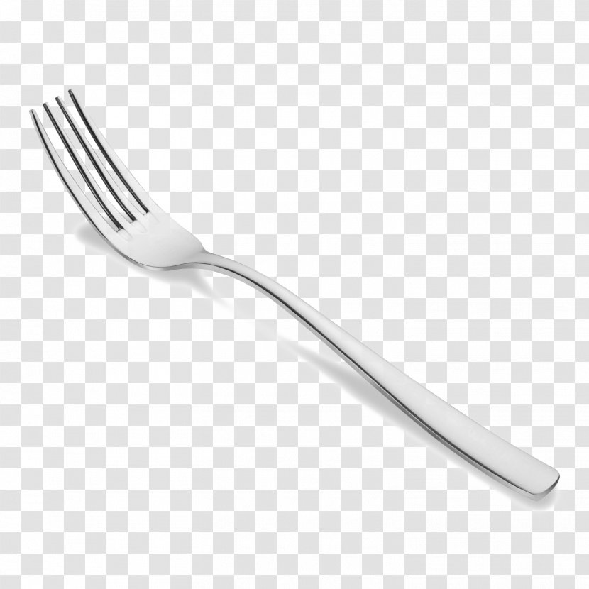 Fork Knife Metal Cutlery Spoon - Silver Transparent PNG