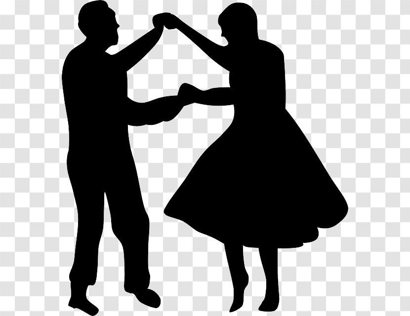 Clip Art Ballroom Dance Vector Graphics Free - Swing - Father Daughter Fatherdaughter Transparent PNG