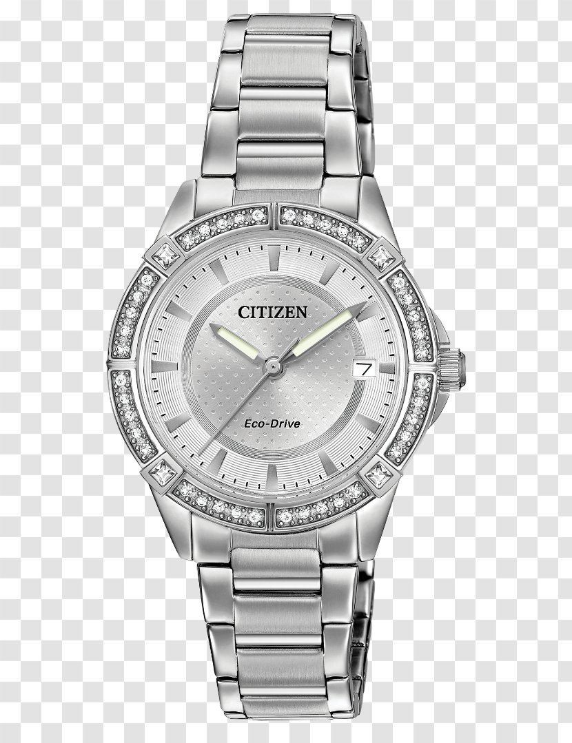 Eco-Drive Watch Citizen Holdings Silver Gold - Steel Transparent PNG