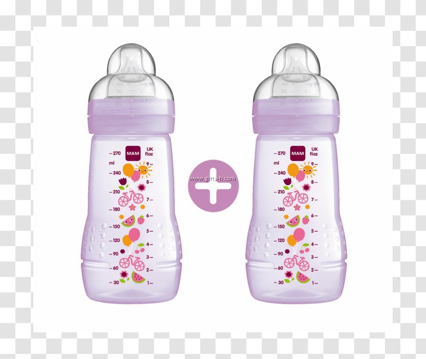 Baby Bottles Food Infant Mother - Heart - Bottle Transparent PNG