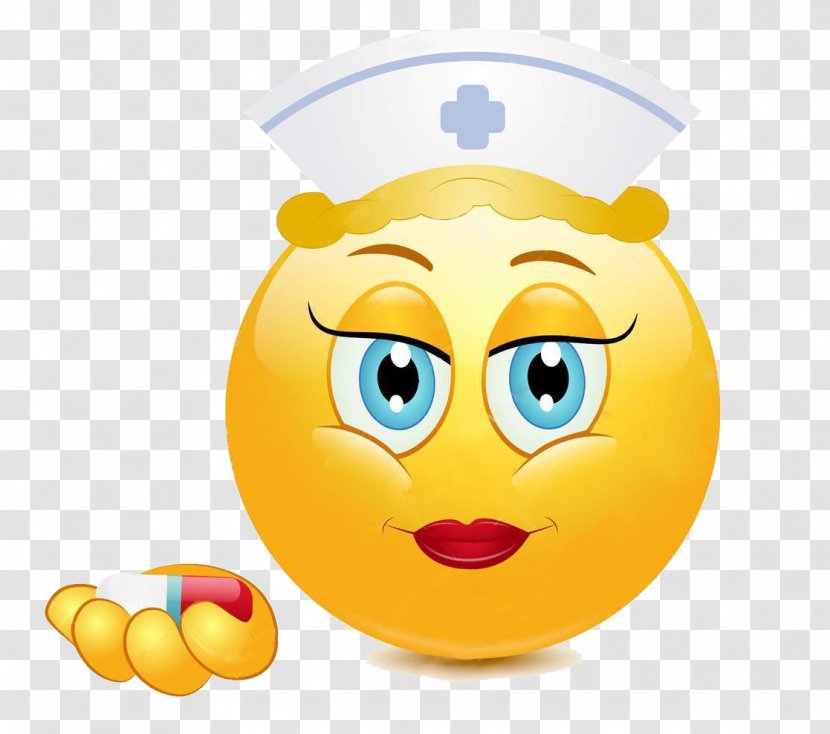 Smiley Emoticon Nurse - Icon Design Transparent PNG