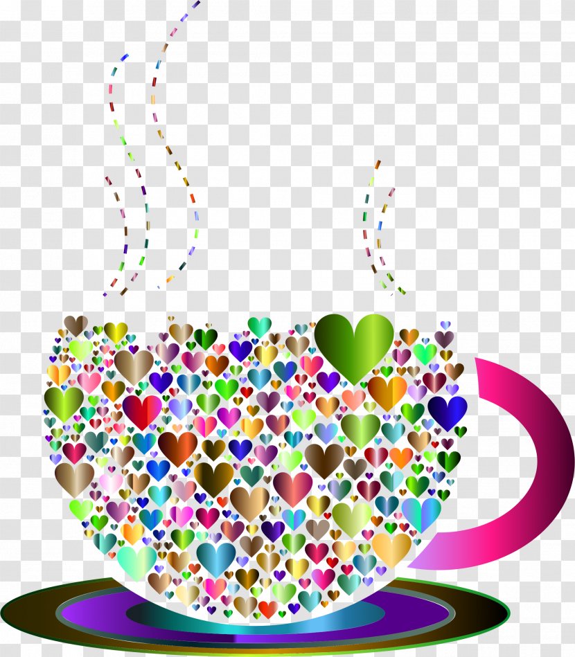 Coffee Cafe Heart Clip Art - Stock Photography - Of Hearts Transparent PNG