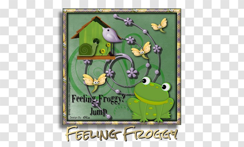 Frog Picture Frames Font Transparent PNG
