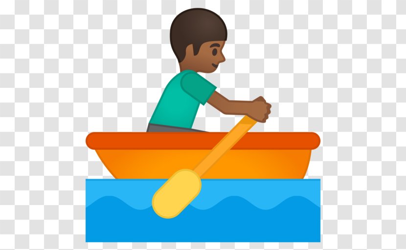 Rowing Emoji Android Marshmallow Clip Art Transparent PNG