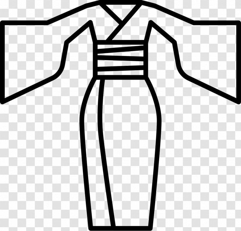 Robe Kimono Clip Art - Neck - Icon Transparent PNG