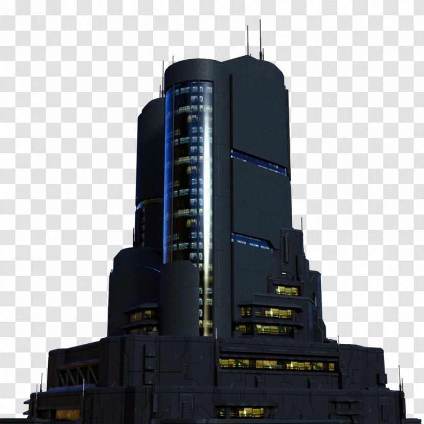 Skyscraper - Metropolis - Creative Watermark Transparent PNG