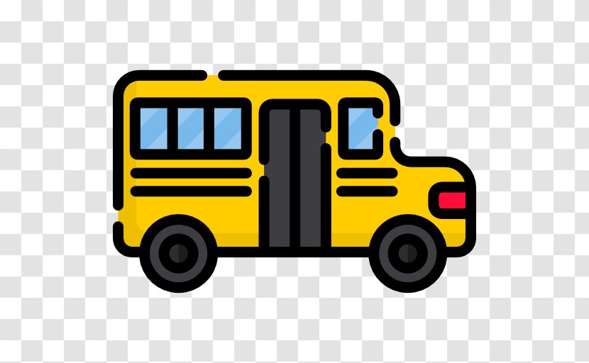 Car Bus Motor Vehicle Transport - School Transparent PNG