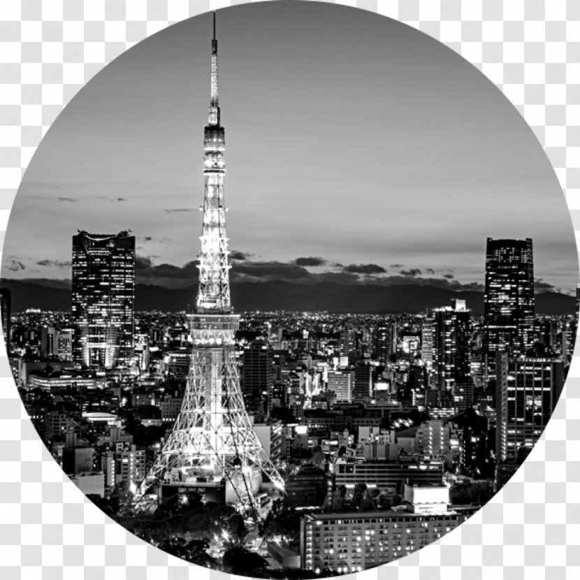 Tokyo World Painting City Mural - Skyline Transparent PNG