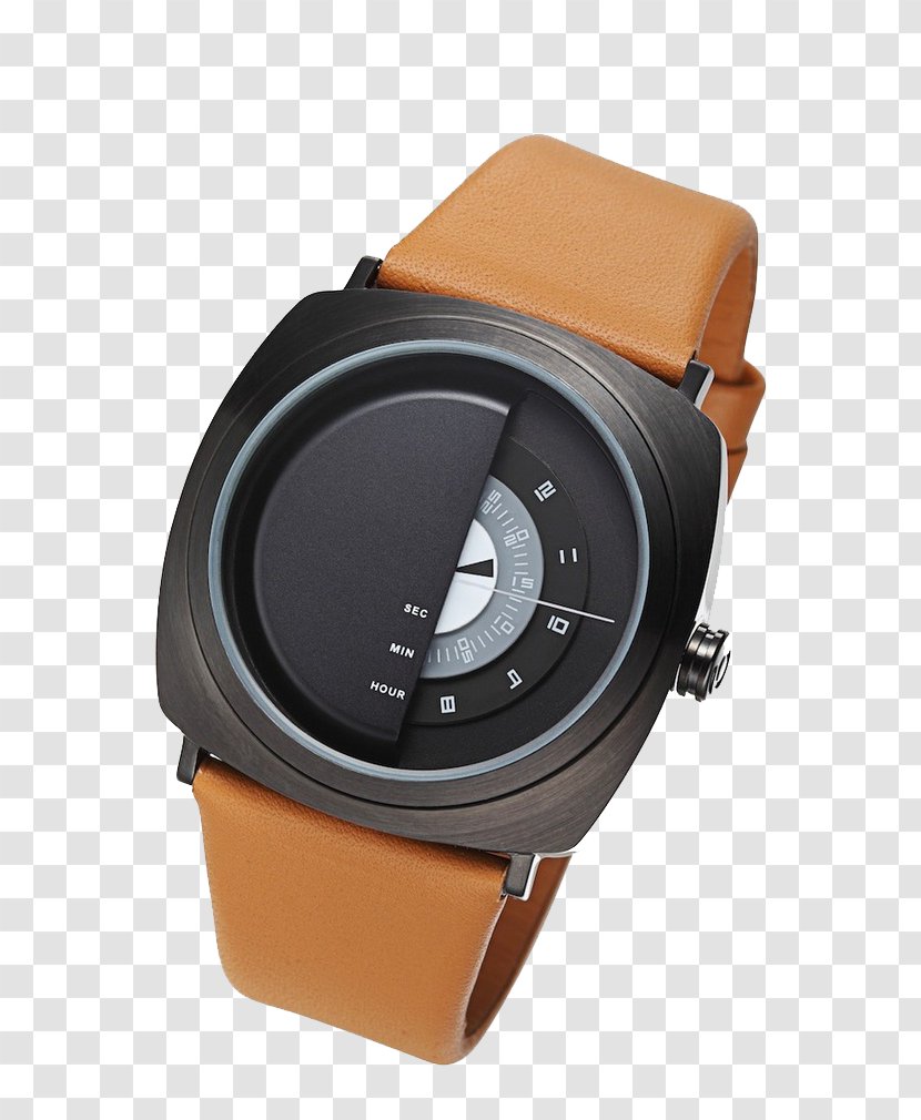 Watch Quartz Clock Strap Time - Leather - Simple Transparent PNG