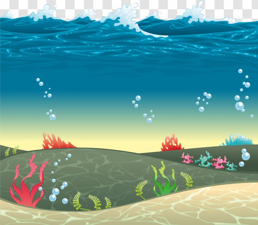 Sea Fish Underwater Clip Art - Aquatic Animal - SeaWorld Pictures Transparent PNG