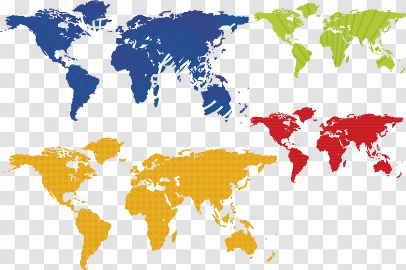Globe World Map Vector - Flag - Ink Plates Of The Earth Transparent PNG
