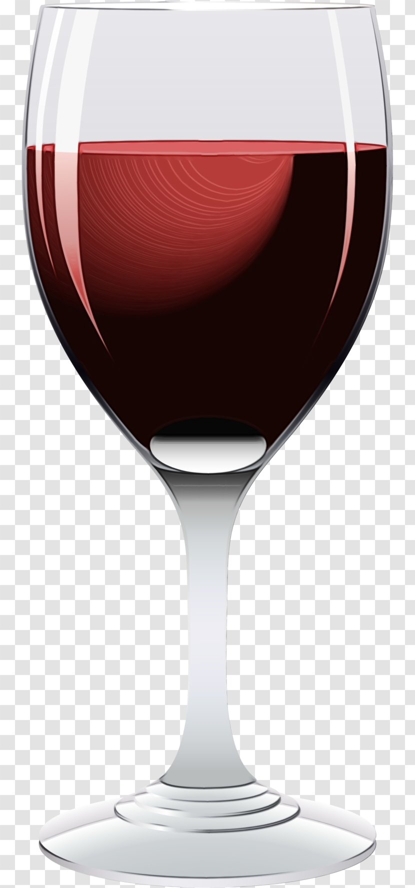 Watercolor Cartoon - Snifter - Wine Cocktail Transparent PNG