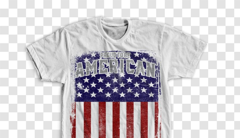 T-shirt Clothing United States Sports Fan Jersey Cotton - Flag - Vintage T Shirt Transparent PNG