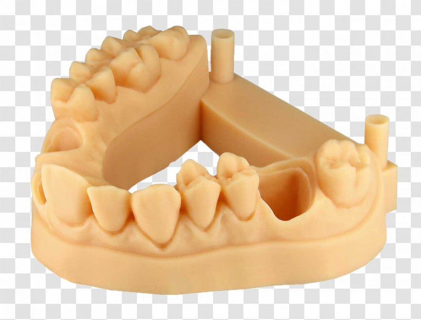 Tooth 3D Printing EnvisionTEC Crown Fabrication Additive, Impression 3D. Transparent PNG