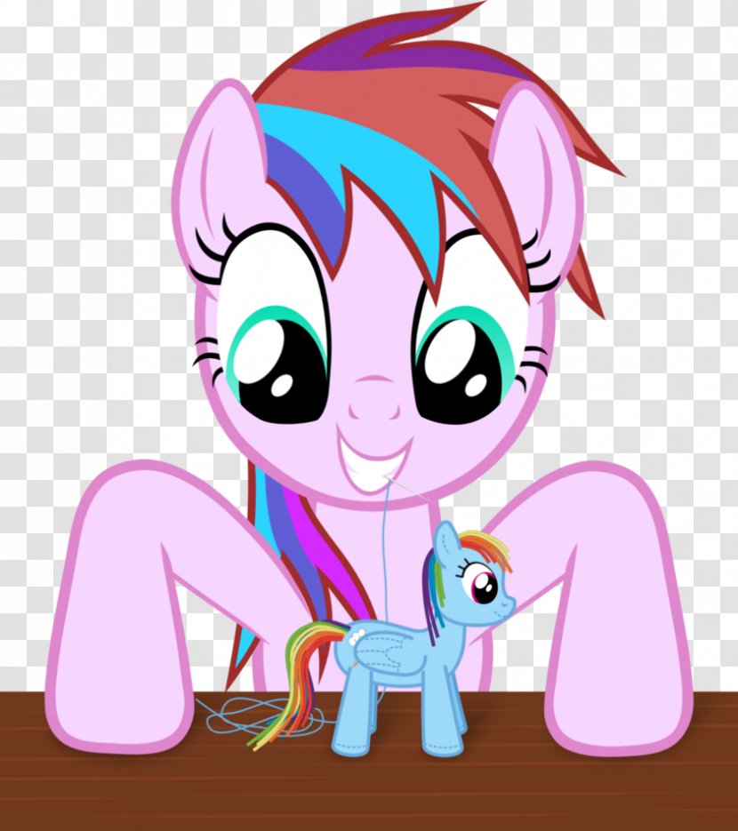 Pony Rainbow DeviantArt Color - Cartoon Transparent PNG