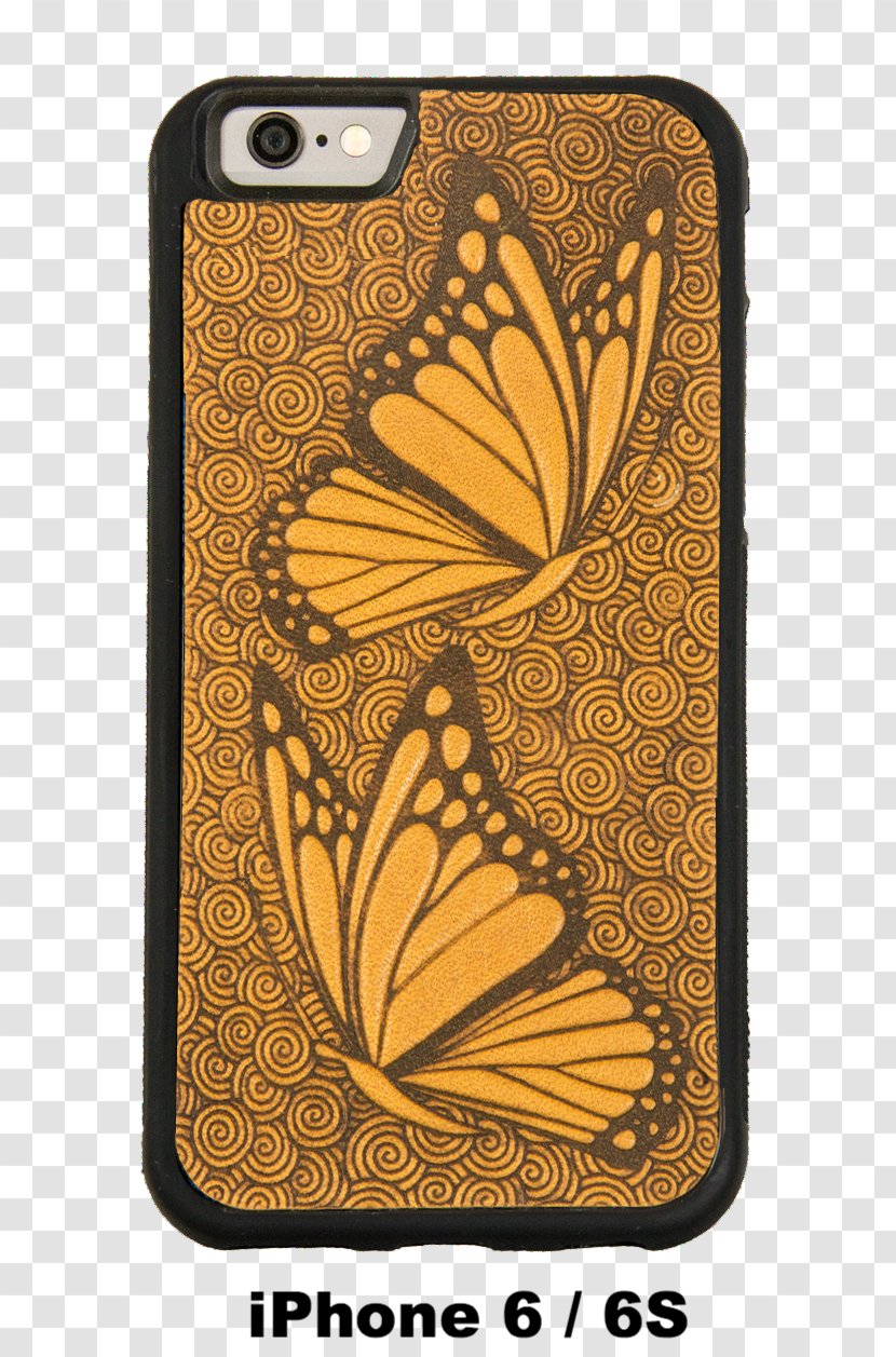 Letherwerks World Map Monarch Butterfly Mobile Phones Transparent PNG