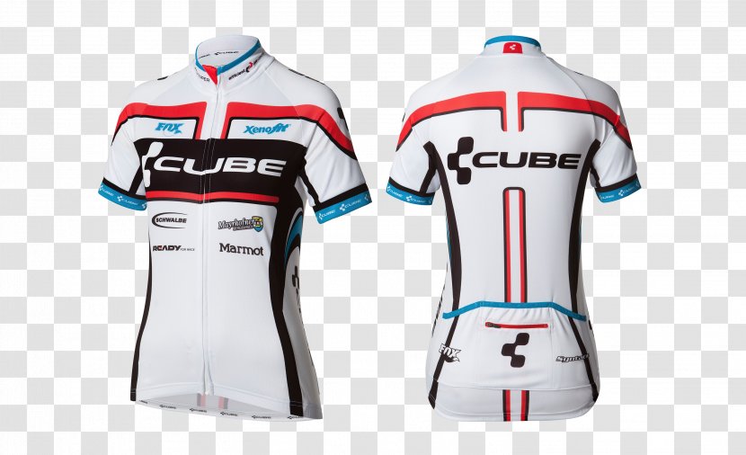 Sleeve Cycling Jersey Bicycle Cube Bikes Transparent PNG