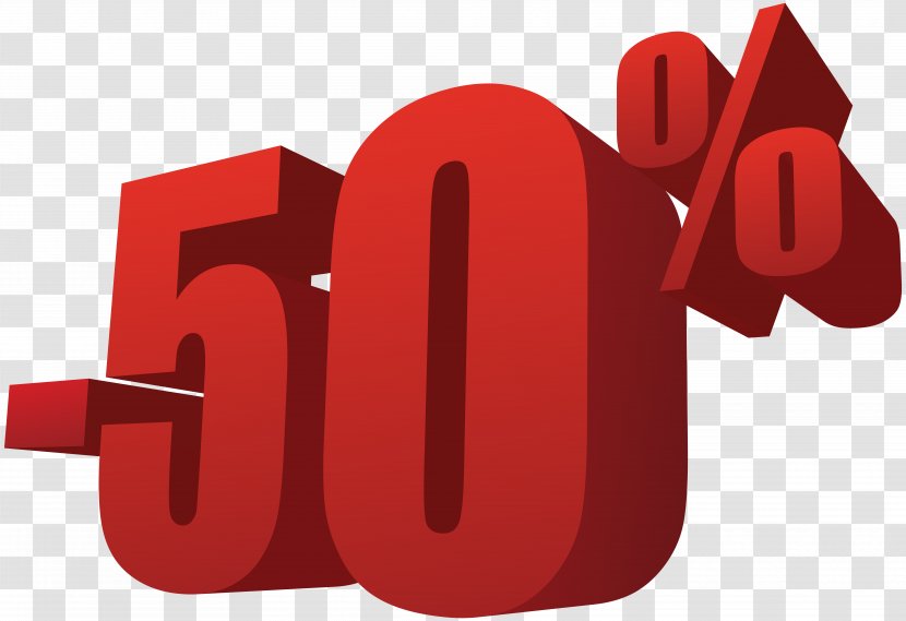 50% Off Sale Transparent Image - Coupon - Text Transparent PNG