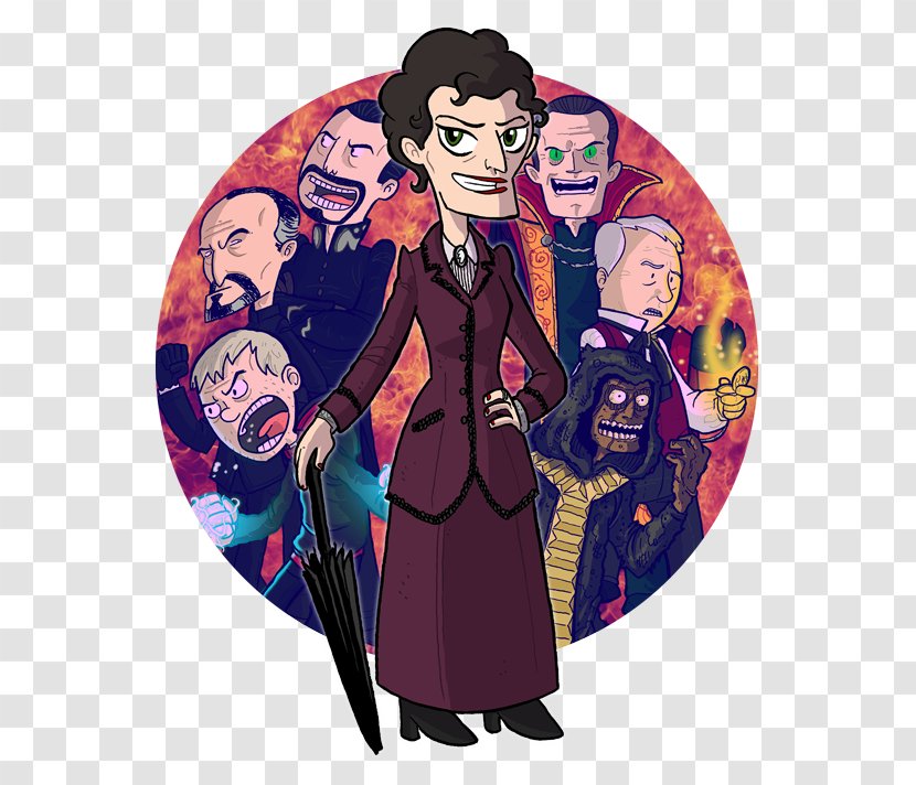 Fiction Human Behavior Cartoon Character - Doctor Who The Master Transparent PNG