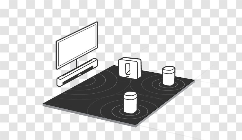 Product Design Rectangle Technology - Outdoor Sonos Sound System Transparent PNG