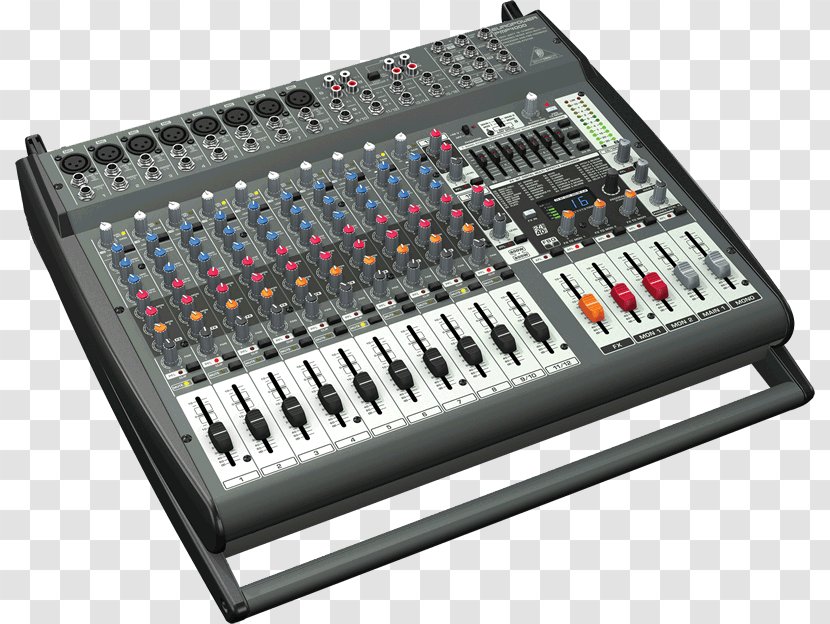 BEHRINGER Europower PMP1680S Audio Mixers PMP4000 Microphone - Frame Transparent PNG