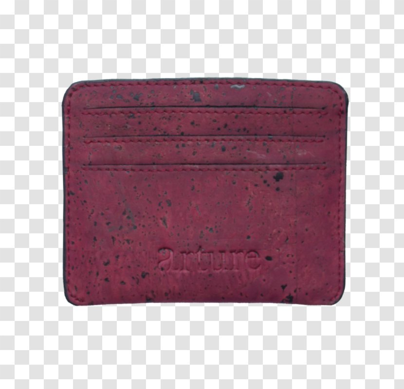 Wallet Coin Purse Leather Handbag Rectangle - Magenta Transparent PNG