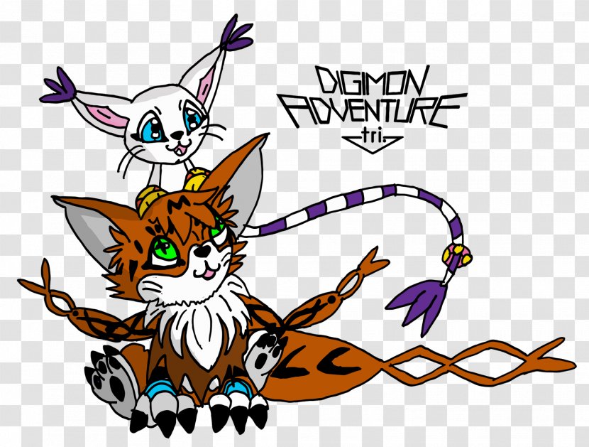 Whiskers Cat Digimon Adventure Tri. Clip Art - Artwork Transparent PNG