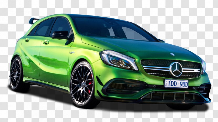 Mercedes-Benz A-Class Car SL-Class Mercedes-AMG - Hatchback - Green Mercedes Benz A Class Transparent PNG