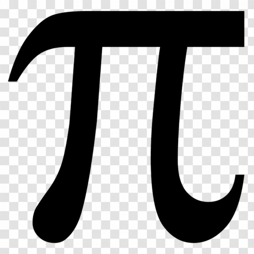 Pi Day Mathematics Symbol Mathematical Notation - Black Transparent PNG