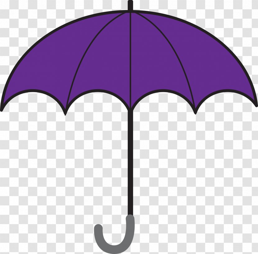 Umbrella Clip Art - Purple Transparent PNG