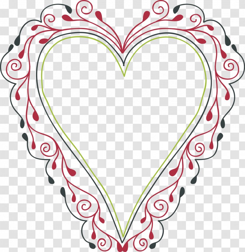 Heart Shape - Flower - Love Line Transparent PNG