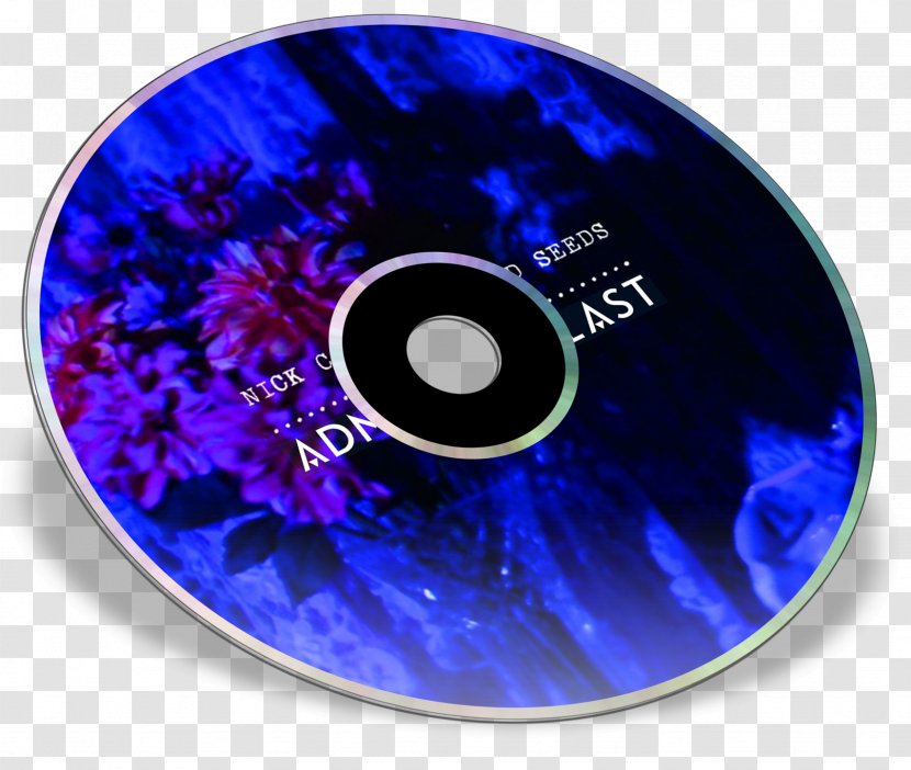 Compact Disc Cobalt Blue Transparent PNG