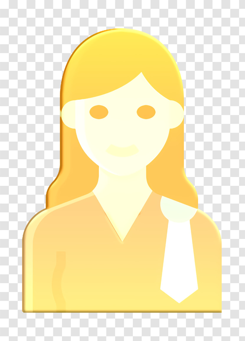 Lawyer Icon Occupation Woman Icon Transparent PNG