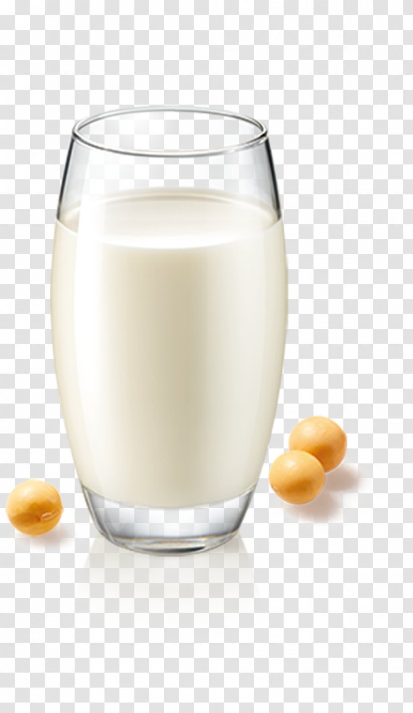 Soy Milk Almond Grain Hemp - A Glass Of And Beans Transparent PNG